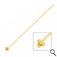 BY31&reg; Appr&ecirc;ts en acier inox clous &agrave; t&ecirc;te boules 70 mm Dor&eacute;