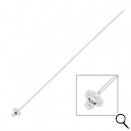 BY31&reg; Appr&ecirc;ts en acier inox clous &agrave; t&ecirc;te boules 70 mm Argent&eacute;