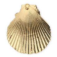 Pendentifs coquillage specials coquille Saint-Jacques Dor&eacute;