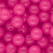 DQ&reg; Perles acryliques 12 mm brillant Rose magenta