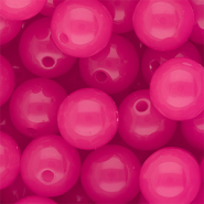 DQ&reg; Perles acryliques 16 mm brillant Rose magenta