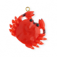 Pendentifs accroche-regard crabe Rouge-noir