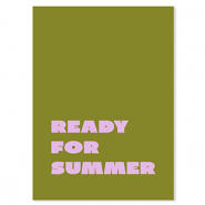 BY31® Cartes à bijoux "Ready for summer" Vert-violet
