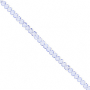 Perles à facettes 3x2 mm disque Heishi Bleu