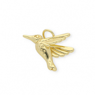 Métal TQ laiton breloques colibri Doré