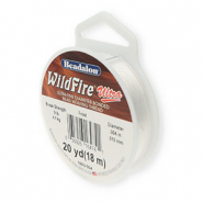 Beadalon Stringing Wildfire Ultra 0.10mm Blanc gel