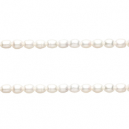TQ Perles d'eau douce "grain de riz" 5x4 mm Blanc naturel