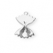BY31&reg; Breloques en laiton Eco-brass p&acirc;tes (papillon) Argent&eacute;