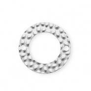 Appr&ecirc;ts en acier Inox connecteur rond Argent&eacute;