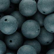 DQ Perles acryliques 20 mm Bleu p&eacute;trole