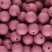 DQ Perles acryliques 14 mm Prune