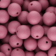 DQ Perles acryliques 16 mm Prune