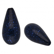 Perles Polaris Elements en forme de goutte Paipolas Bleu nuit