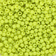 DQ Perles acryliques 4 mm brillant Vert lime