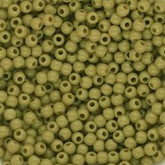 DQ Perles acryliques 4 mm brillant Vert olive