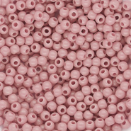 DQ Perles acryliques 4 mm brillant Rose vintage
