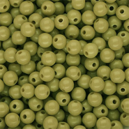 DQ Perles acryliques 6 mm brillant Vert olive