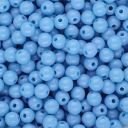 DQ Perles acryliques 6 mm brillant Bleu