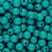 DQ Perles acryliques 8 mm brillant Turquoise
