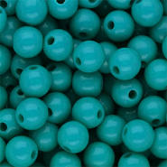 DQ Perles acryliques 10 mm brillant Turquoise