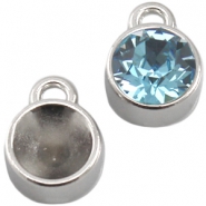 Sertis en métal DQ 1 anneau pour chaton SS39 argenté