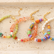 Sets d'inspiration Conseils pour des bracelets avec des perles Millefiori