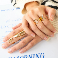 Sets d'inspiration Inspirez-vous avec des bagues en acier inoxydable