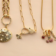 Nouveau Nouveaux : Breloques et fermoirs en métal TQ 