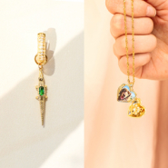 Nouveau Magnifiques breloques en laiton