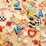 Nouveau Perles et breloques en métal