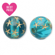 Plus de 100 articles à prix bas permanent Perles acryliques avec détails dorés !