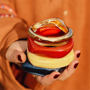 Nouveau Bracelets en résine tendance