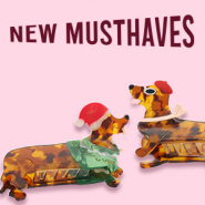 Nouveau Woof... Woof... L'accessoire parfait pour les cheveux pendant les fêtes ! 