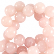 Pierres naturelles 6mm Rose pêche