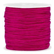 Macram&eacute; bead cord 0.8mm Violet red