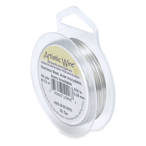 30 Gauge Artistic Wire Acier inox