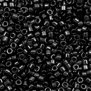 Perles Miyuki delicas 11/0 Opaque black DB-10