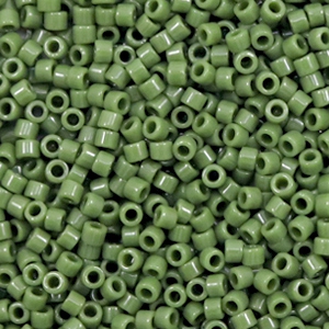 Perles Miyuki delicas 11/0 Opaque avocado green DB-1135