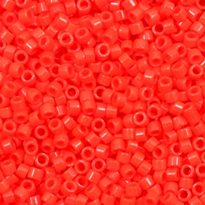 Perles Miyuki delicas 11/0 Opaque vermillion red DB-727