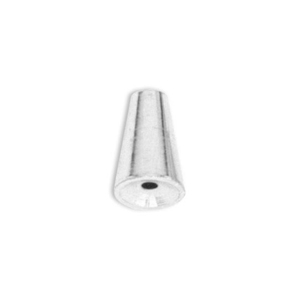 Beadalon Memory wire end caps cone 6.5mm Argent&eacute;