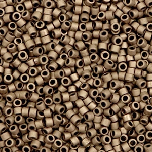 Perles Miyuki delicas 11/0 Metallic matte dark bronze DB-322