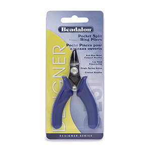 Beadalon pocket split ring pliers Bleu