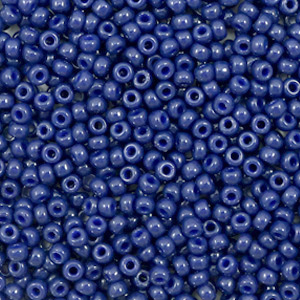 Perles de rocailles Miyuki 11/0 Duracoat opaque dyed navy blue 11-4493
