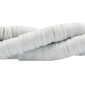 Perles Katsuki 4mm Gris glace clair