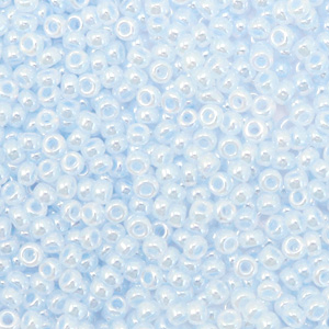 Perles de rocailles Miyuki 11/0 Ceylon sky blue 11-524
