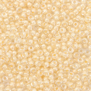Perles de rocailles Miyuki 11/0 Fancy lined ivory 11-2215