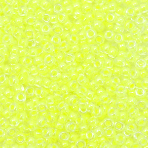 Perles de rocailles Miyuki 11/0 Luminous yellow 11-1119