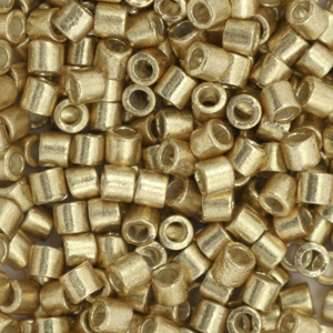 Perles Miyuki d&eacute;licas 8/0 Duracoat galvanized champagne DBL-1834