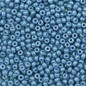 Perles de rocailles Miyuki 11/0 Duracoat opaque juniper berry blue 11-4485