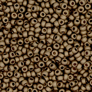 Perles de rocailles Miyuki 11/0 Metallic matte dark bronze 11-2006